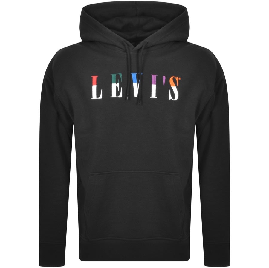 Alternative Image for ProductLevis Relaxed Logo Hoodie Black1